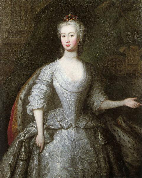 unknow artist Augusta of Saxe-Gotha, Princess of Wales